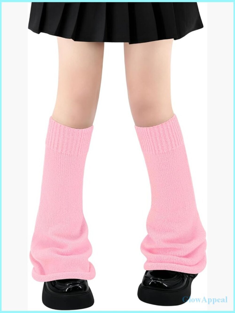 Kawaii Y2K Leg Warmers Harajuku Gothic Socks Lolita Knit Legwarmers